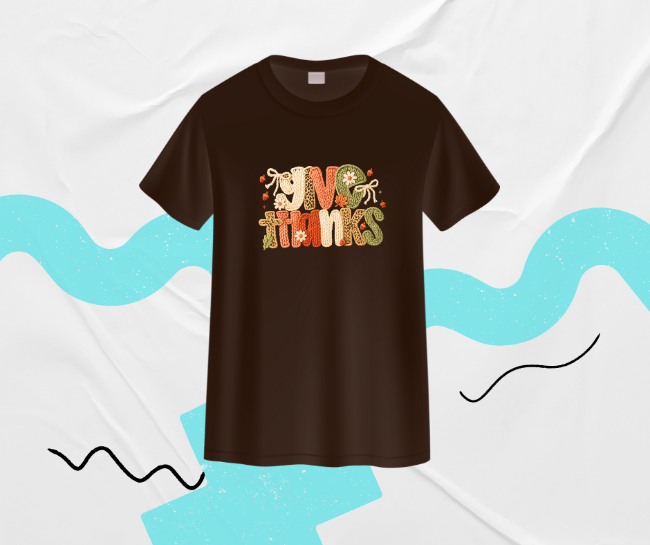 Give Thanks Fall T-Shirt
