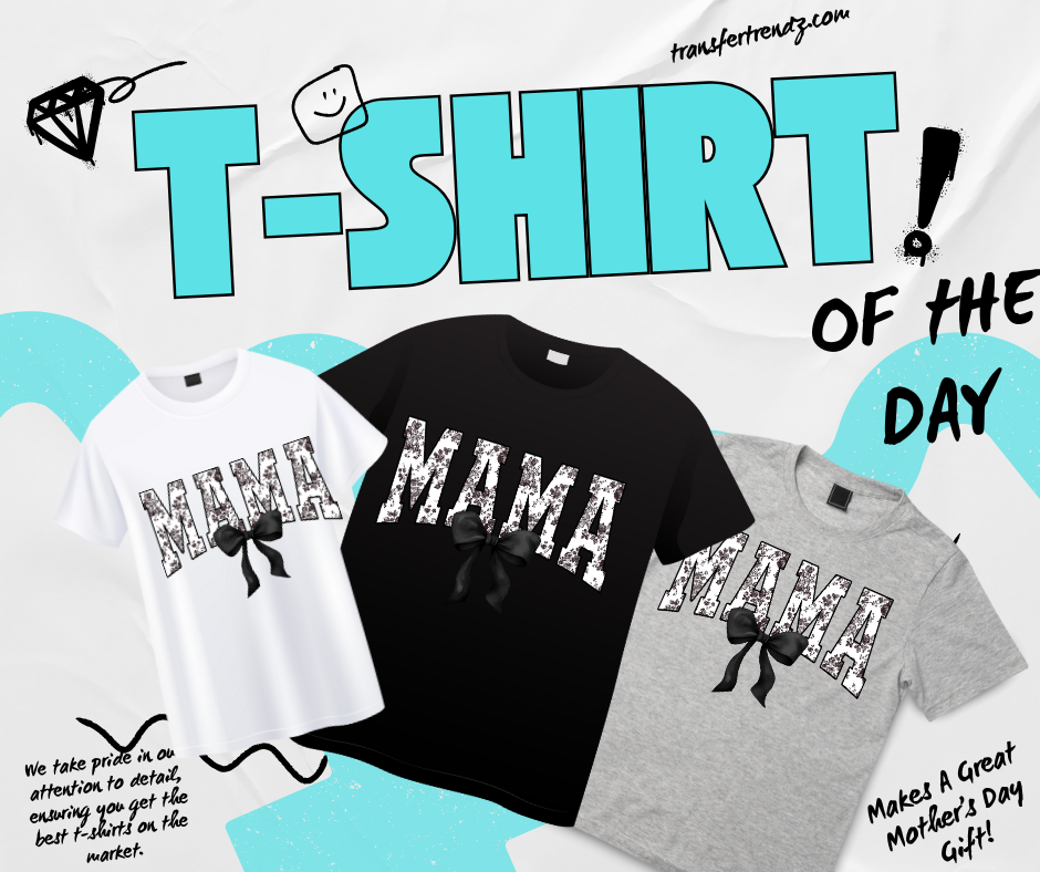 Black & White MAMA Shirt