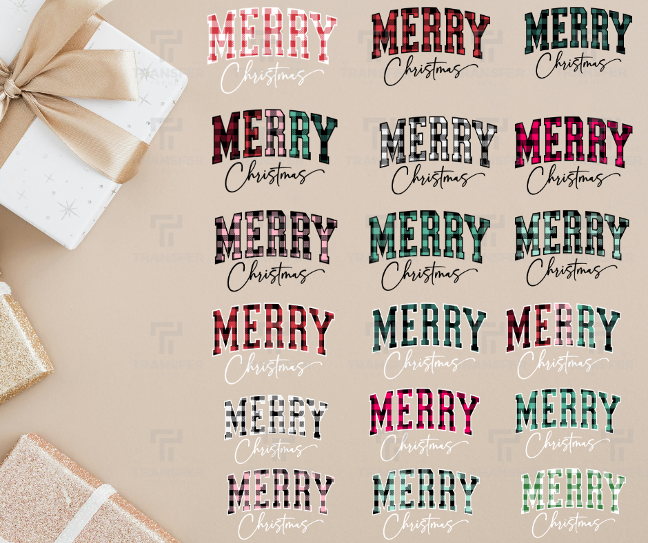 Plaid Merry Christmas Shirt