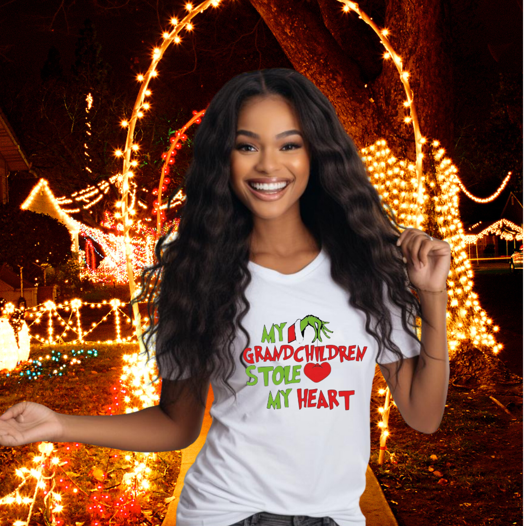 My Grandkid/Children Stole My Heart Shirt