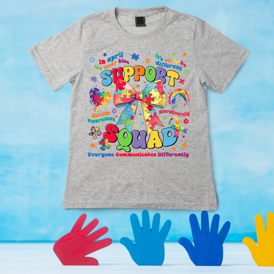 Autism Support Squad T-Shirt & Sweatshirt