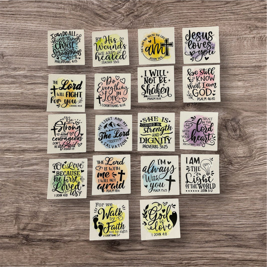 Spiritual UVDTF Decals