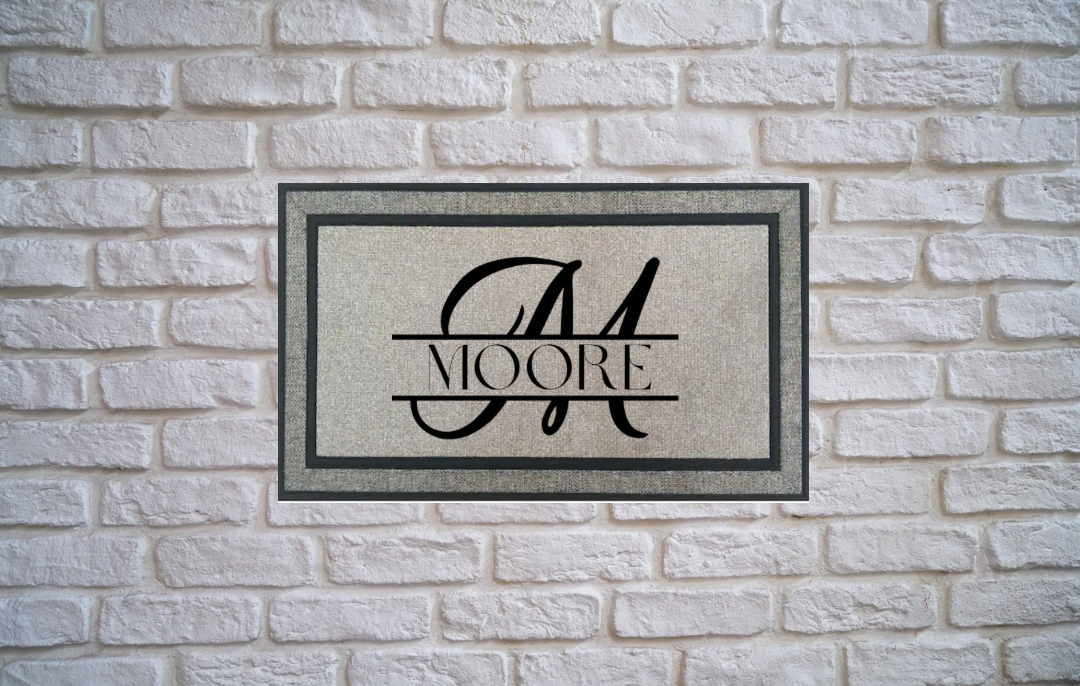 Monogram Door Mats