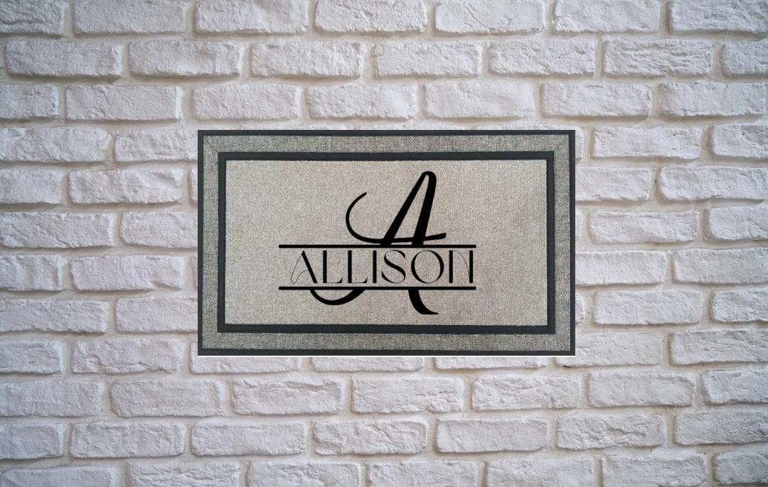 Monogram Door Mats