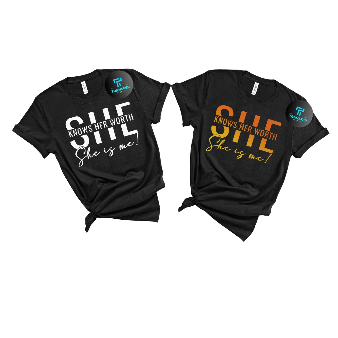 She Knows Her Worth T-Shirt