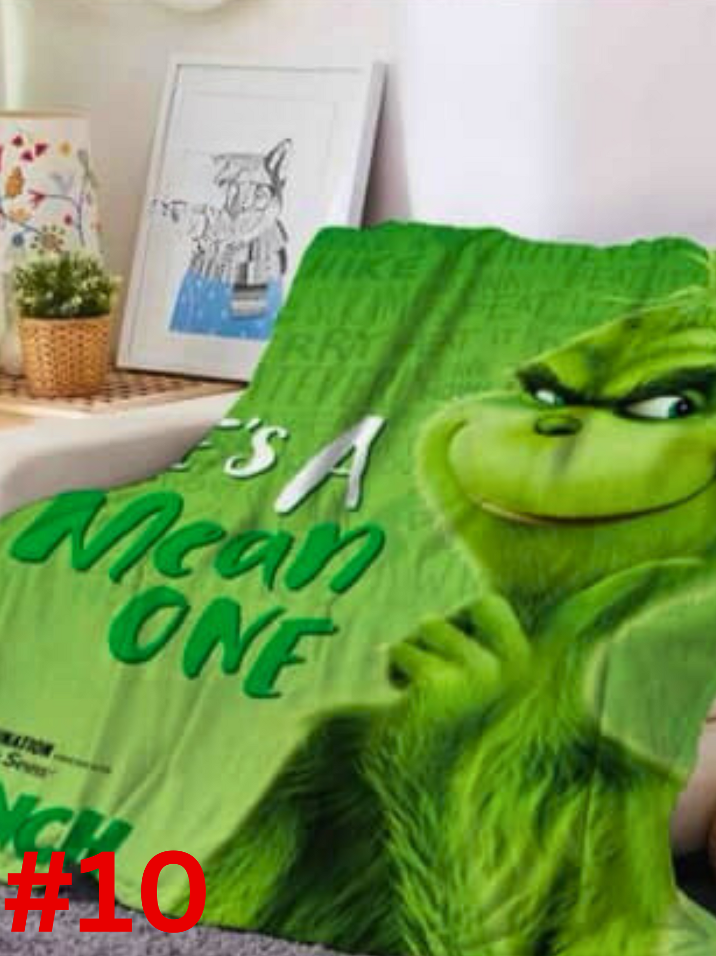 Grinch Blankets