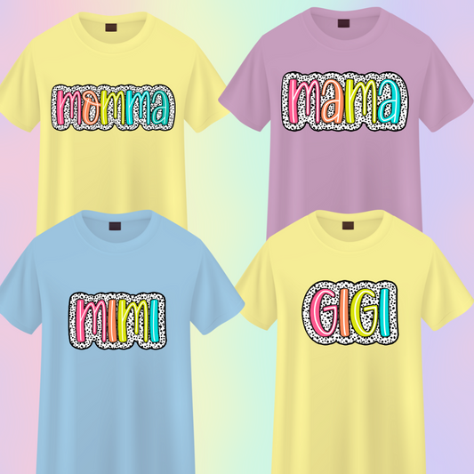 MAMA Shirts