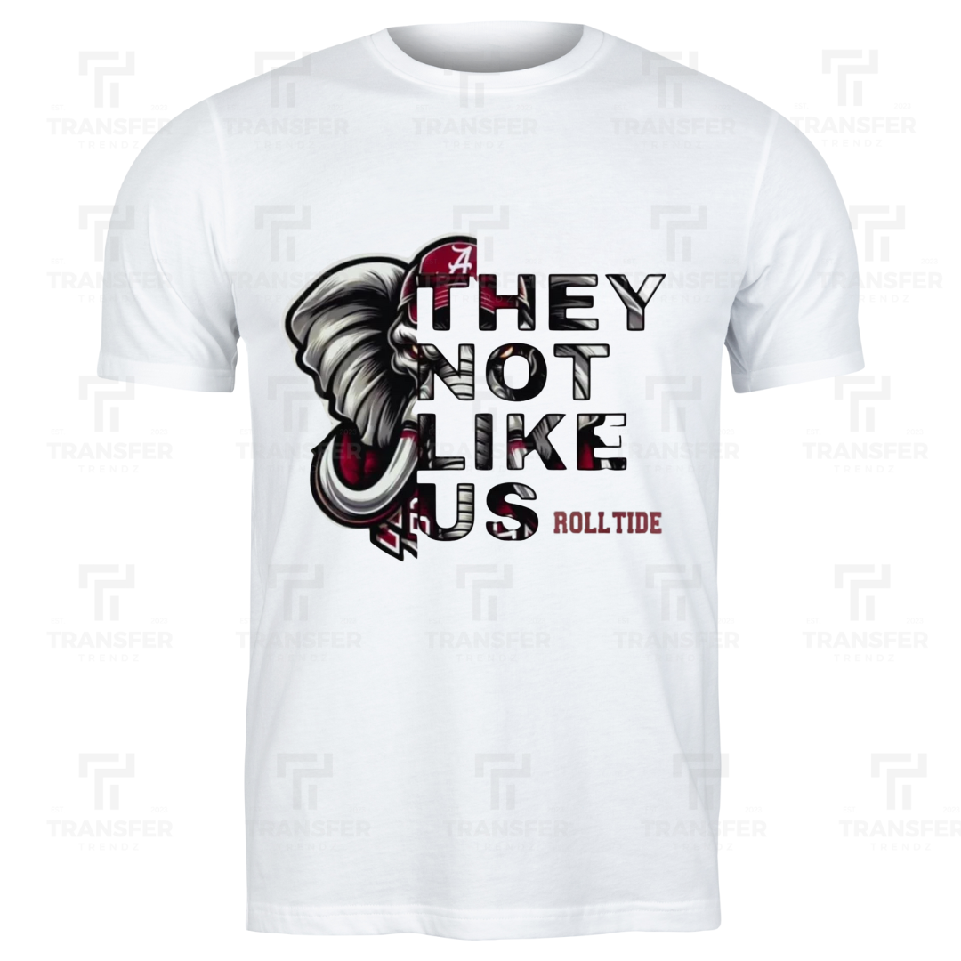 Alabama Crimson Tide  - They Not Like Us T-Shirt