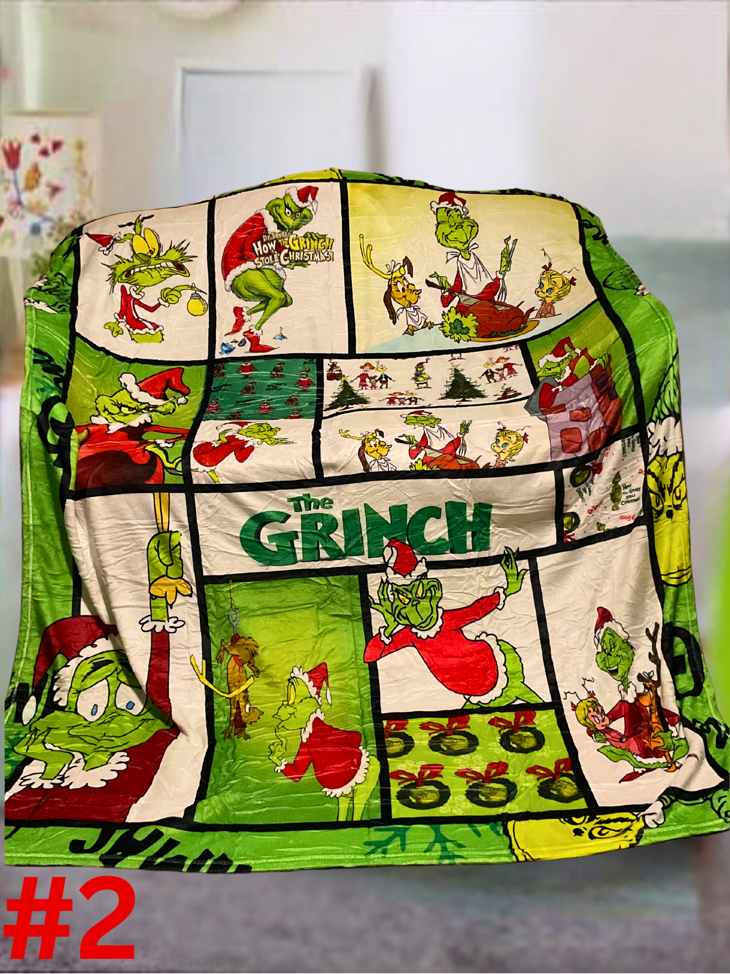 Grinch Blankets