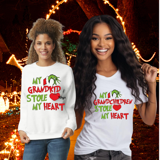 My Grandkid/Children Stole My Heart Shirt