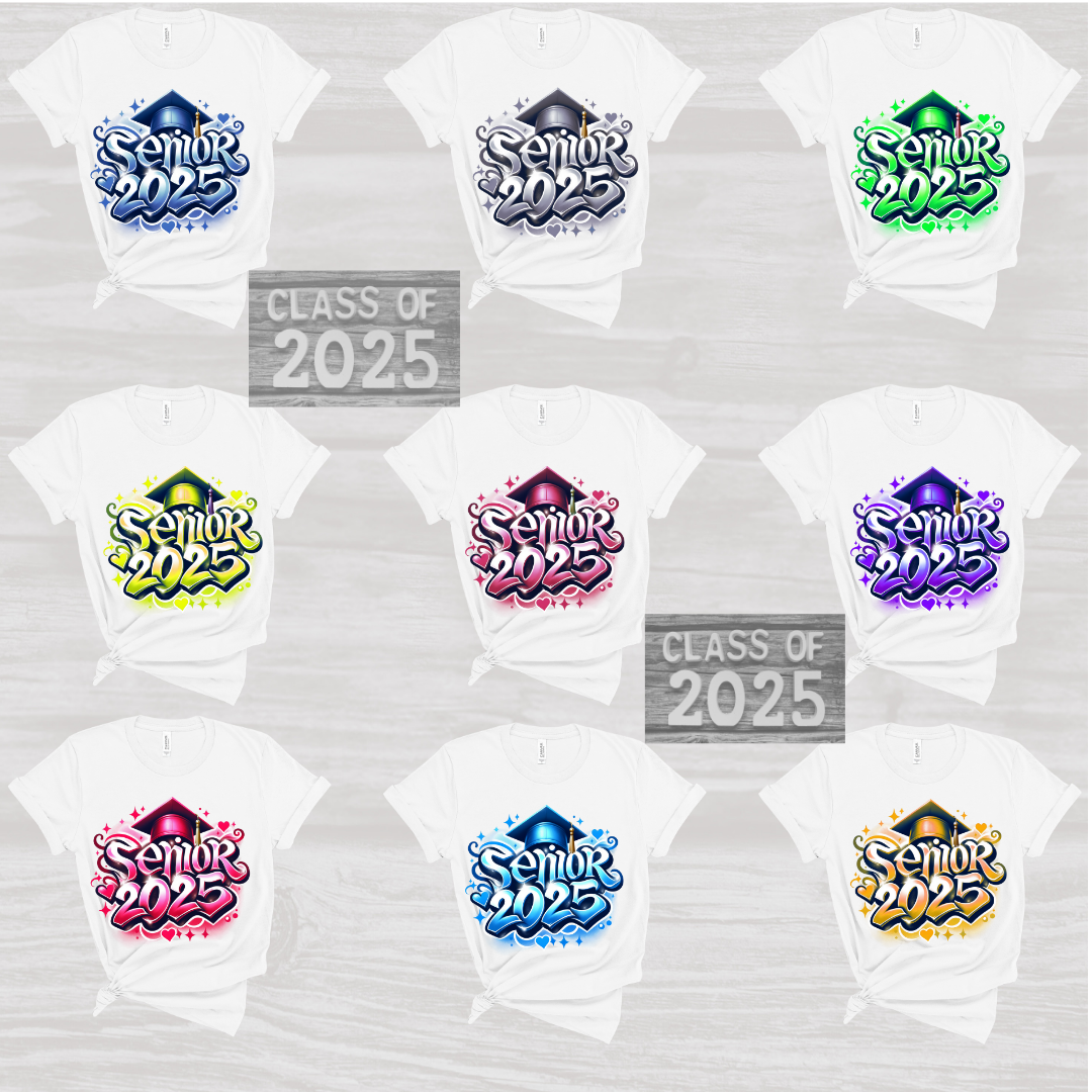 2025 SENIOR Color T-SHIRTS