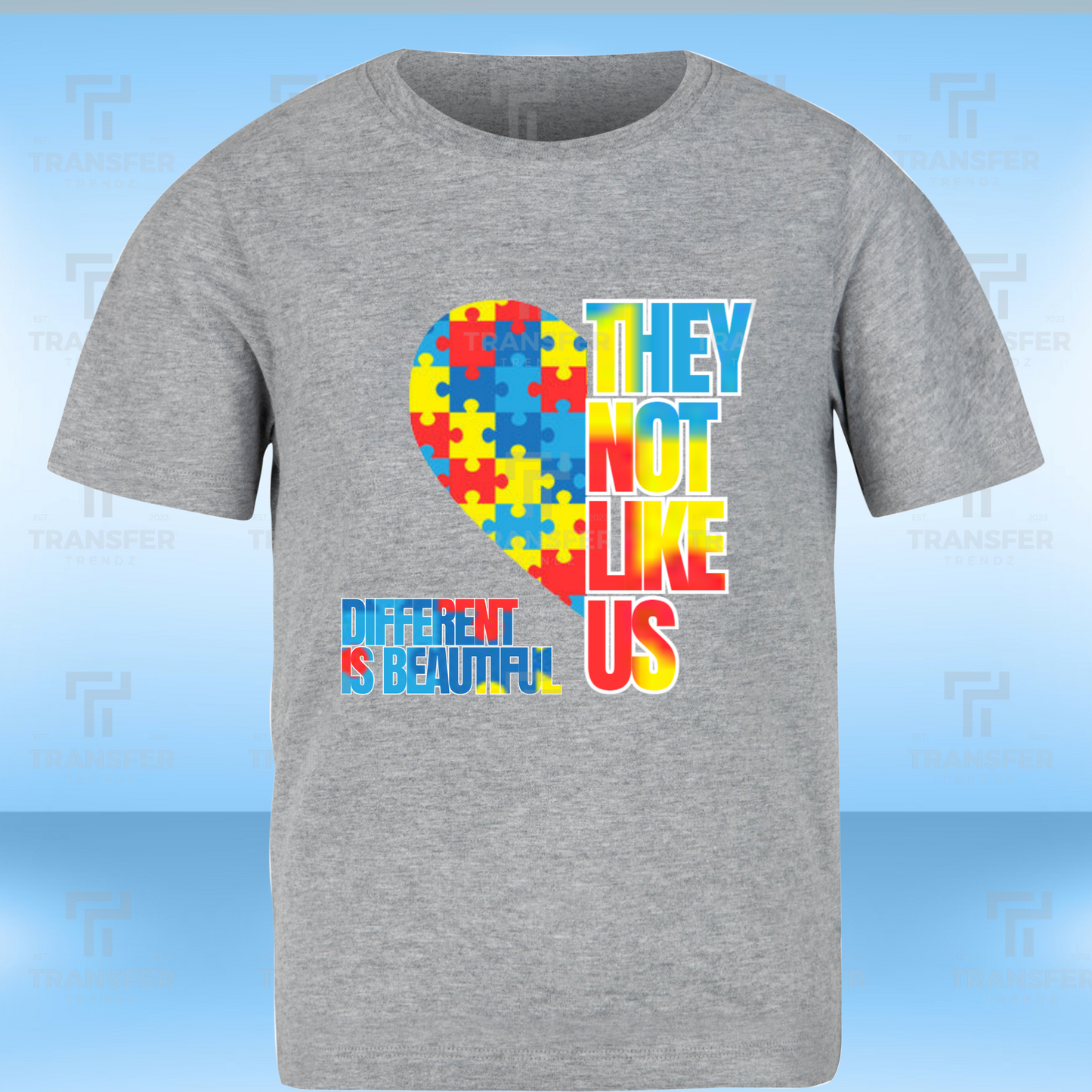 Autism-They Not Like Us T-Shirt