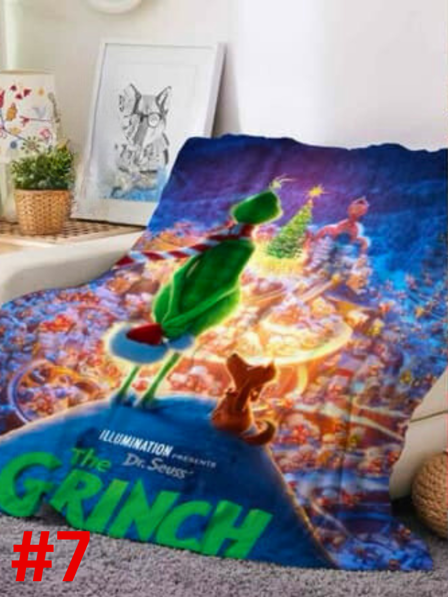 Grinch Blankets