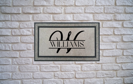 Monogram Door Mats