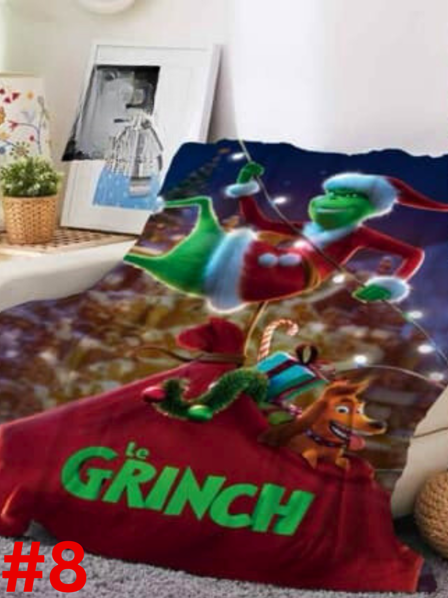 Grinch Blankets