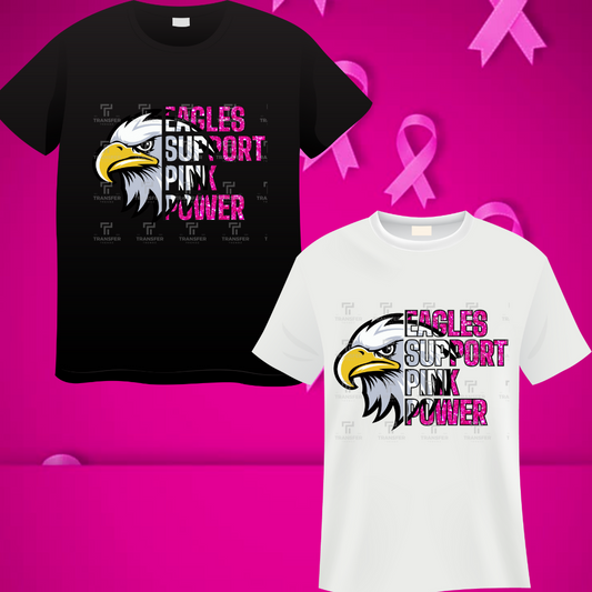 Eagles Support Pink Power T-Shirt