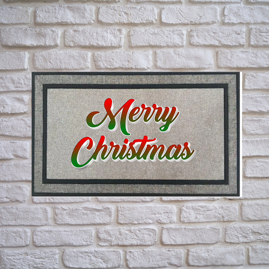 Merry Christmas Door Mat