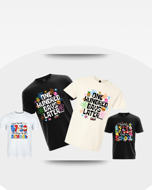 100th Day of School Shirts 2026