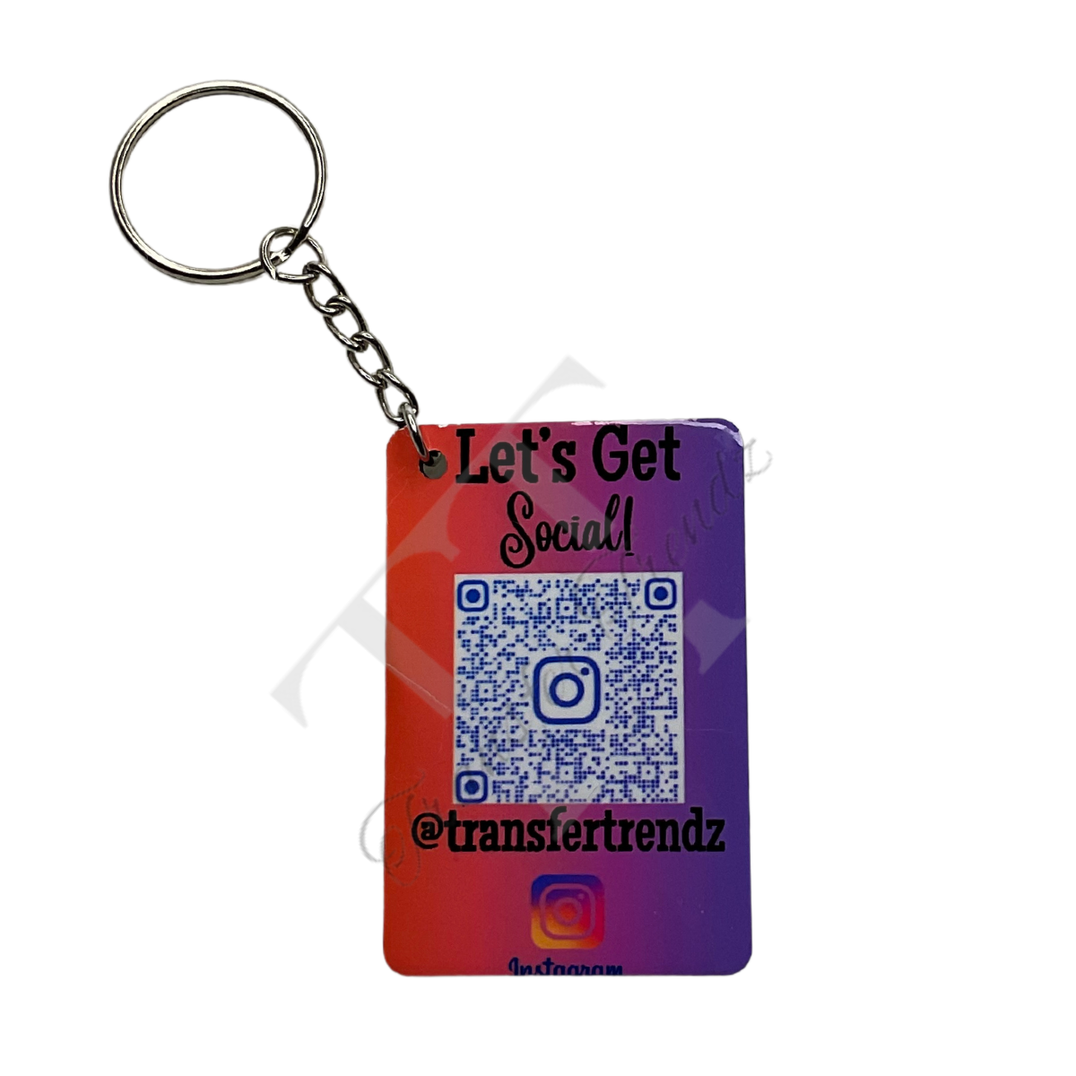 QR CODE KEYCHAINS